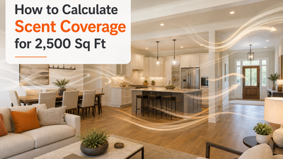 How to Calculate Scent Coverage for 2,500 Sq Ft