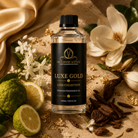 Luxe Gold | Bergamot & Lemon · Magnolia & Jasmine · Koa Wood