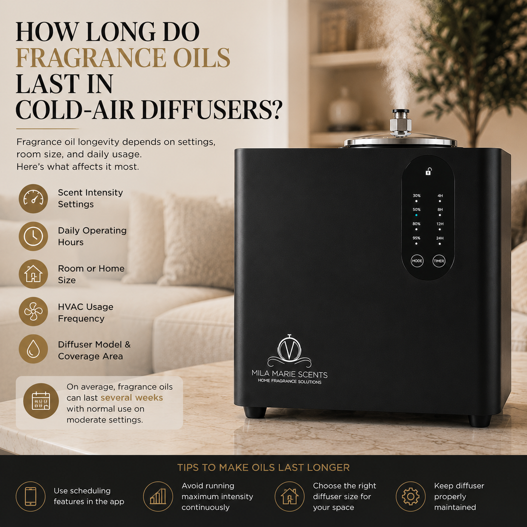 How Long Do Fragrance Oils Last in Cold-Air Diffusers?