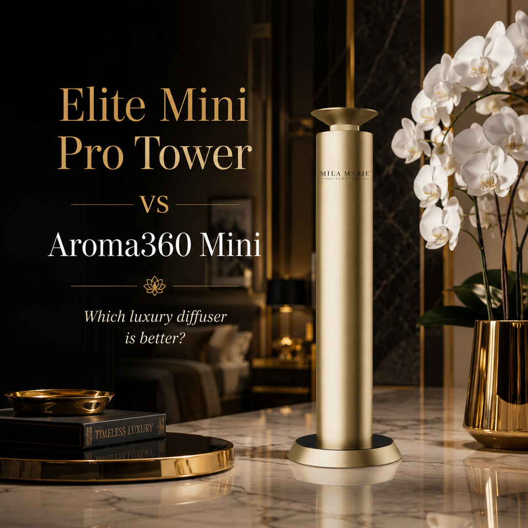 Elite Mini Pro Tower vs Aroma360 Mini: Which Luxury Diffuser Is Better?