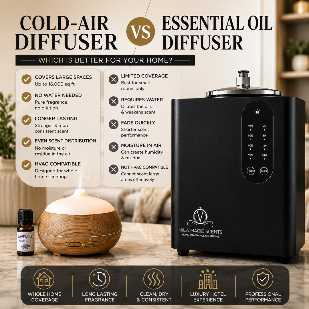 Cold Air Diffuser vs Essential Oil Diffuser: What’s the Difference?