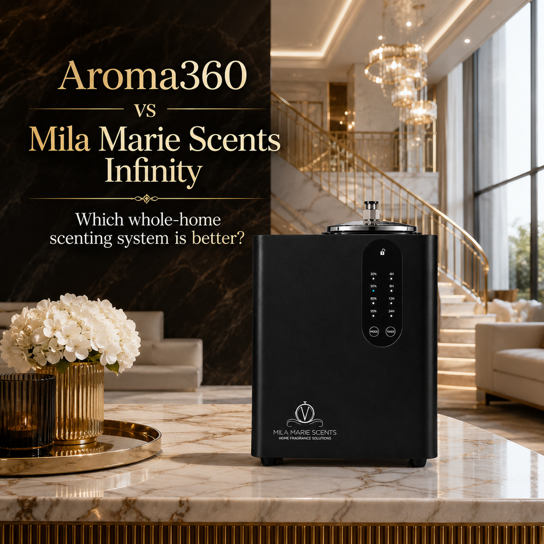 Aroma360 vs Mila Marie Scents Infinity: Which Whole-Home Scenting System Is Better?