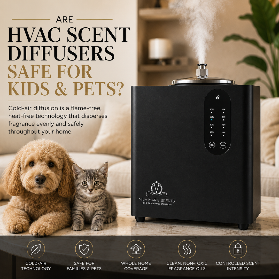 Are HVAC Scent Diffusers Safe for Kids and Pets?