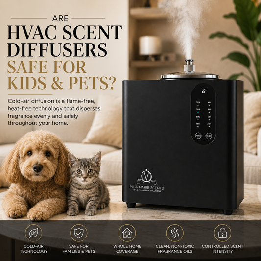 Are HVAC Scent Diffusers Safe for Kids and Pets?