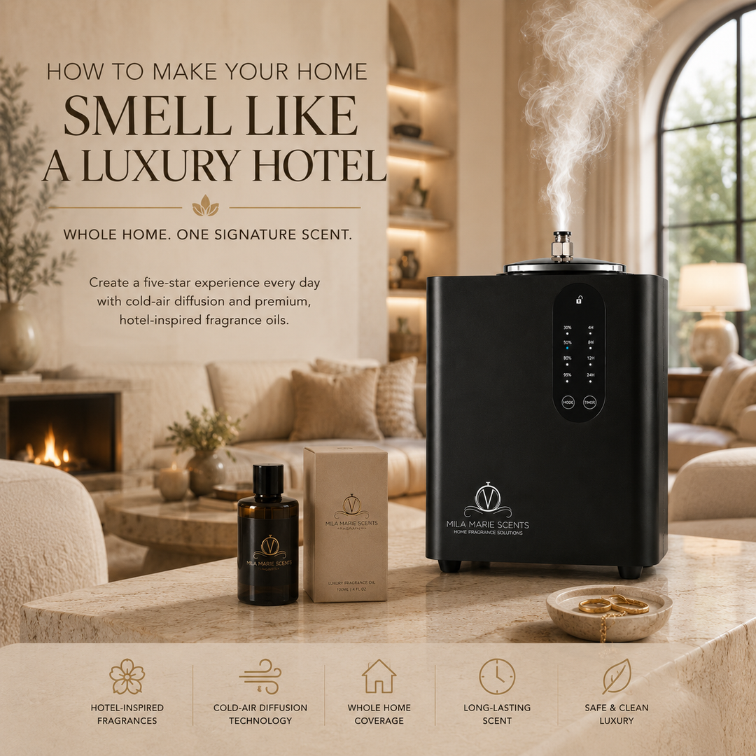 How to Make Your Home Smell Like a Luxury Hotel