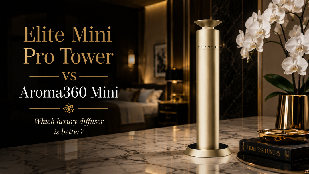 Elite Mini Pro Tower vs Aroma360 Mini: Which Luxury Diffuser Is Better?