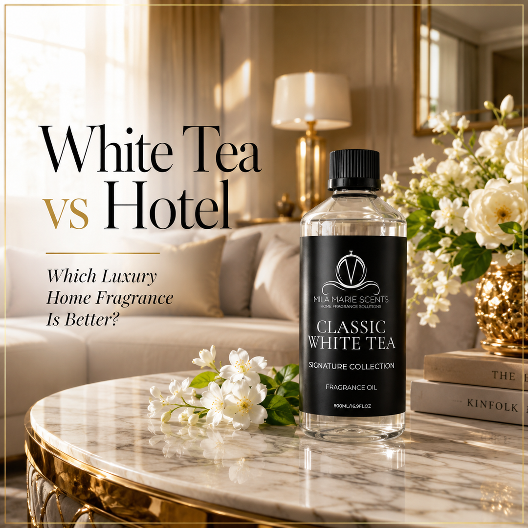 White Tea vs Hotel Fragrance: Which Luxury Home Scent Is Better?