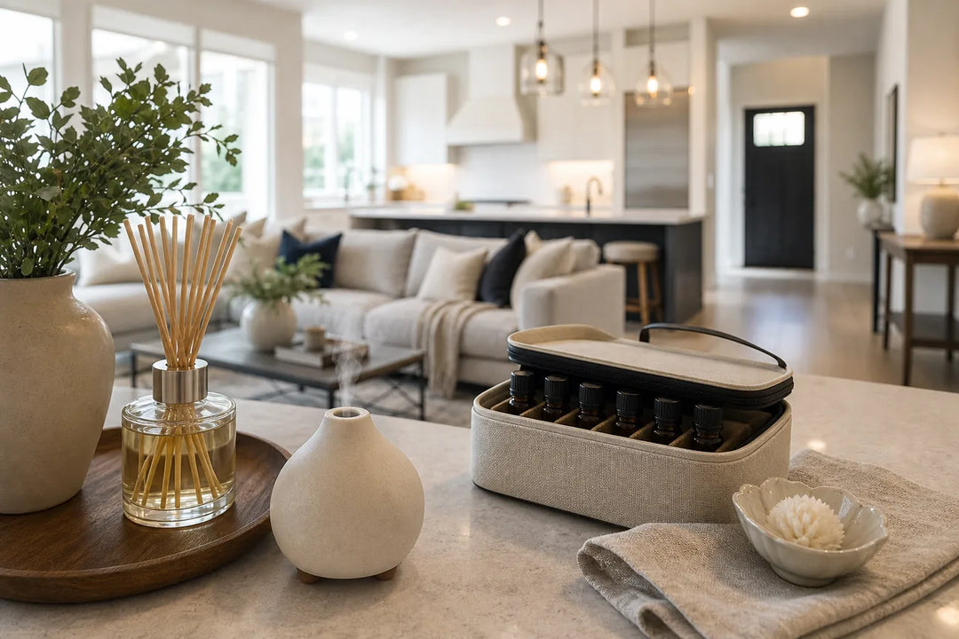 Editorial illustration for Best Fragrance Kits for Staging Homes to Sell Faster