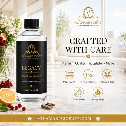 
Legacy luxury cold-air fragrance oil by Mila Marie Scents