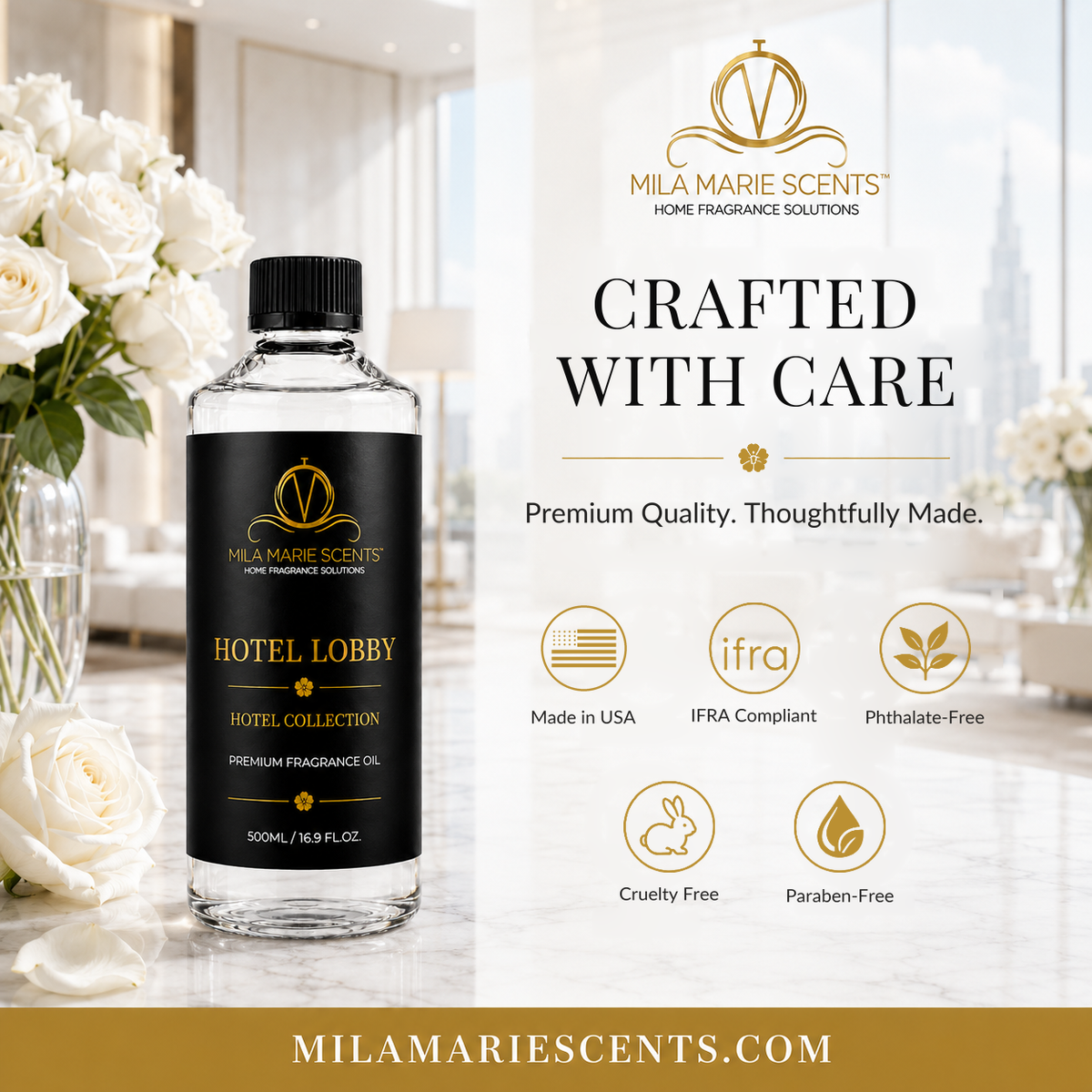 Hotel Lobby | Apple & White Rose · Cedar & Musk