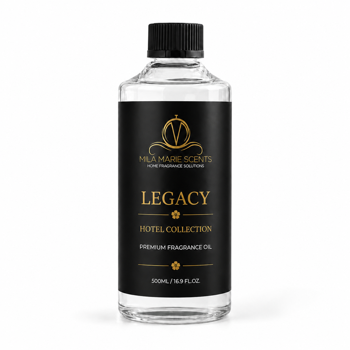 Legacy | Inspired by Marriott Hotels · Citrus & Red Currant · Cedar & Musk