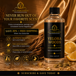 Velora Woods | Luxury Teakwood · Lemon & Cardamom · Warm Sandalwood - Mila Marie Scents