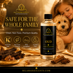 OUD | Rich Woods & Exotic Spice · Creamy Amber Base · Bold & Sophisticated - Mila Marie Scents
