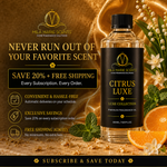 Citrus Luxe | Orange & Mint · Lily of the Valley & Jasmine · Warm Amber & Musk - Mila Marie Scents