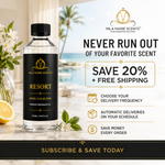 Resort | Inspired by Sheraton Hotels · Lemon & Green Tea · Warm Amber & Musk - Mila Marie Scents