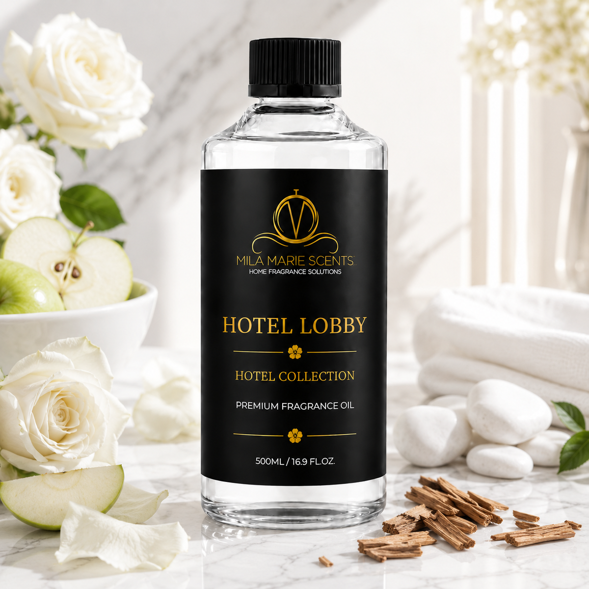 Hotel Lobby | Inspired by Park Hyatt · Apple & White Rose · Cedar & Musk - Mila Marie Scents