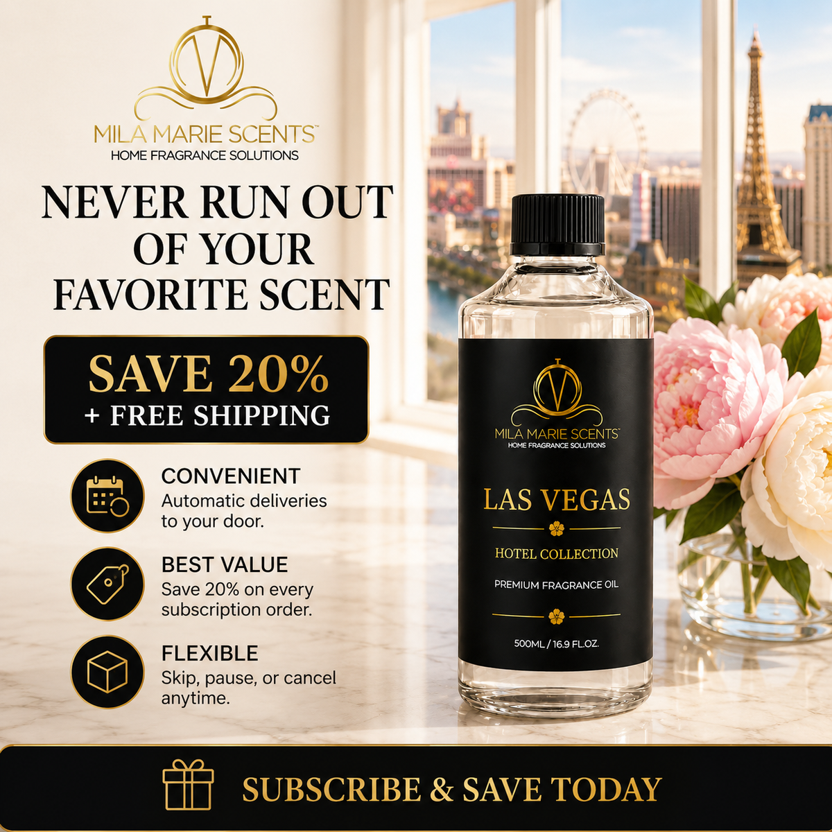 Las Vegas | Inspired by YSL Mon Paris · Berry & Peony · Warm Patchouli & Vanilla - Mila Marie Scents