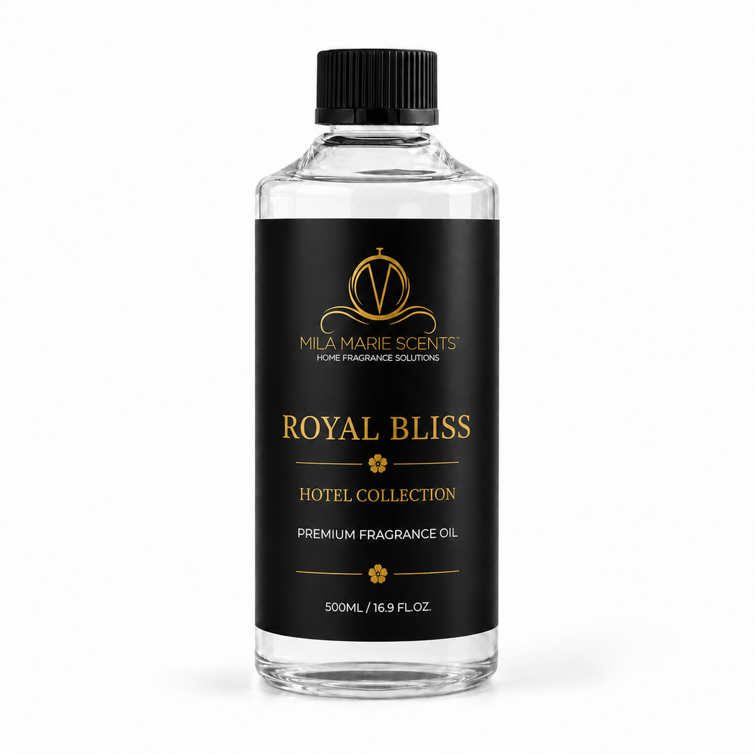 Royal Bliss | Inspired by The Ritz-Carlton · Bergamot & Lavender · Pink Musk & Patchouli - Mila Marie Scents