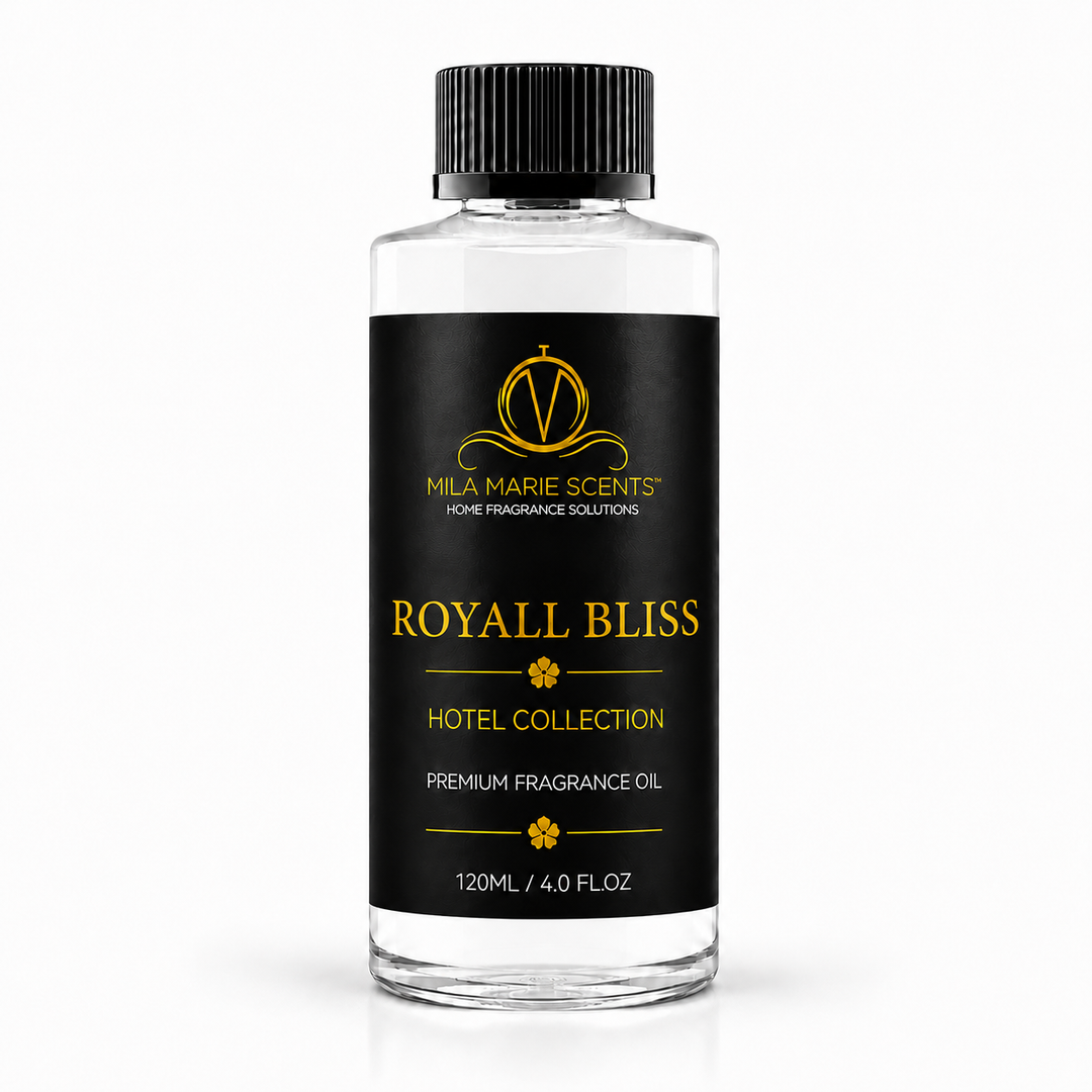 Royal Bliss | Inspired by The Ritz-Carlton · Bergamot & Lavender · Pink Musk & Patchouli - Mila Marie Scents