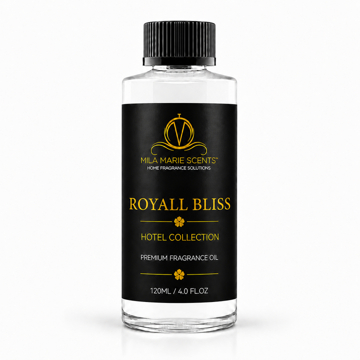 Royal Bliss | Inspired by The Ritz-Carlton · Bergamot & Lavender · Pink Musk & Patchouli - Mila Marie Scents
