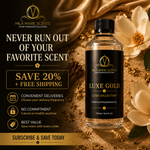 Luxe Gold | Bergamot & Lemon · Magnolia & Jasmine · Koa Wood - Mila Marie Scents