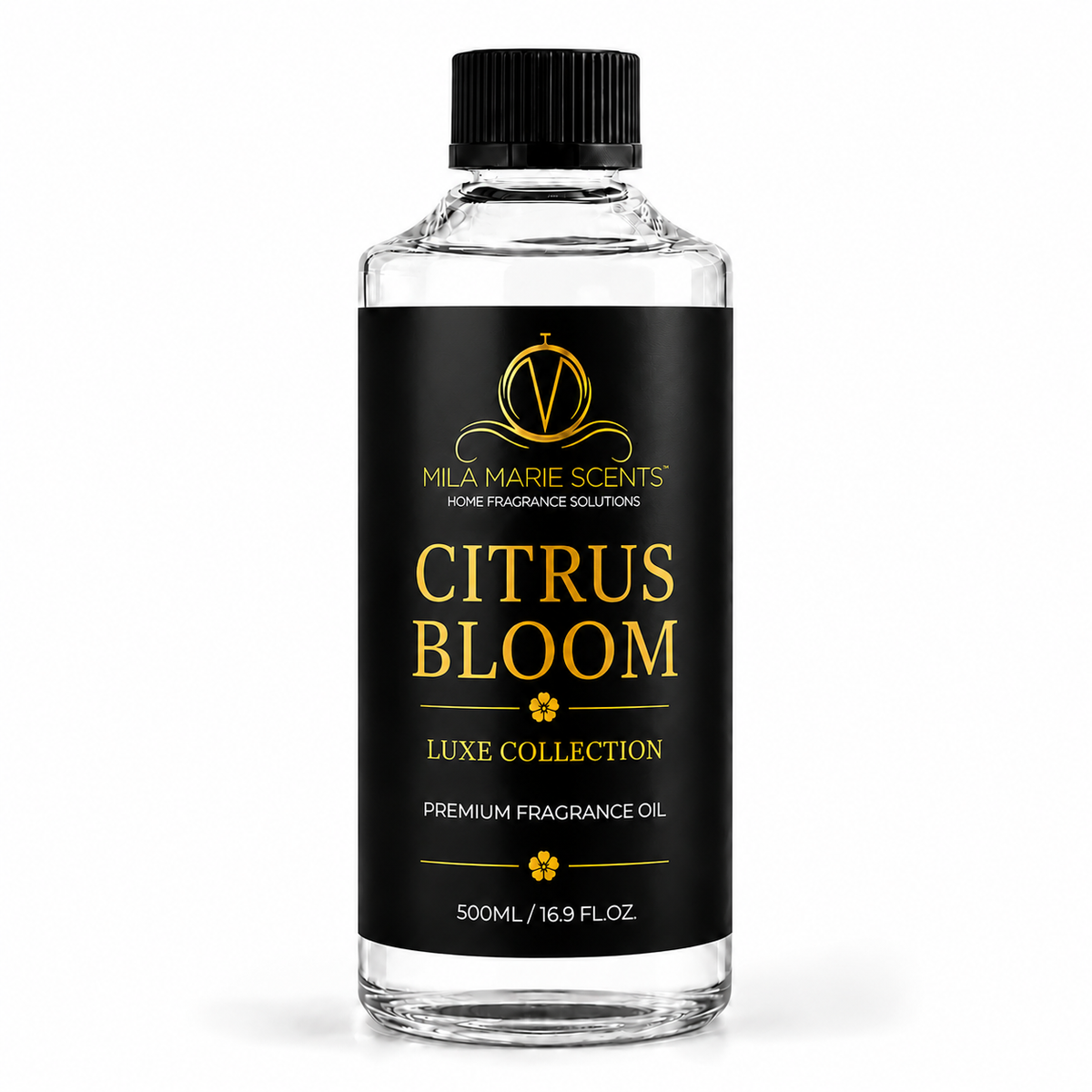 Citrus Bloom | Crisp Citrus & Lemongrass · White Florals & Rose · Cedar & Musk - Mila Marie Scents