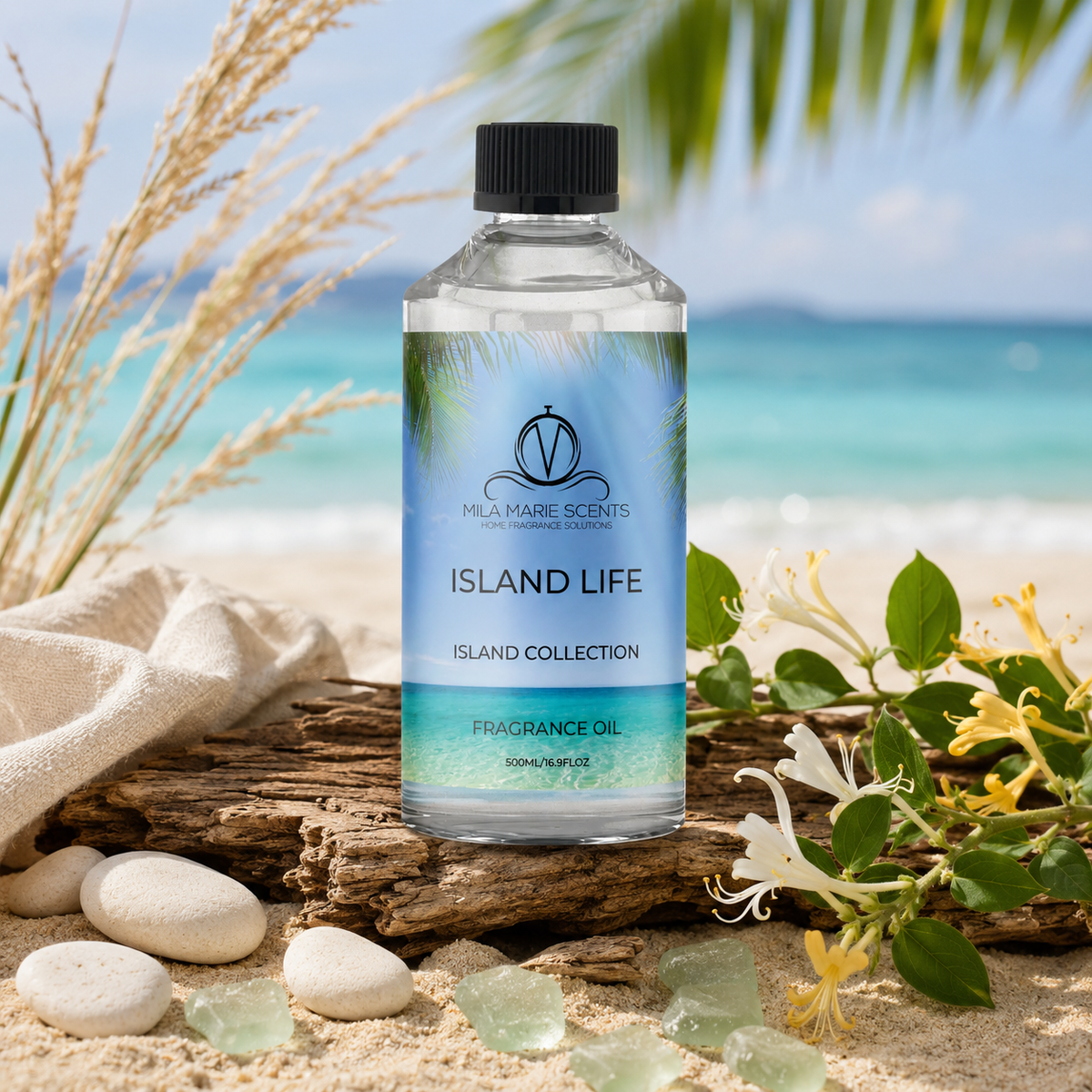 Island Life | Inspired by Margaritaville Resorts · Ocean Breeze & Honeysuckle · Light & Airy - Mila Marie Scents