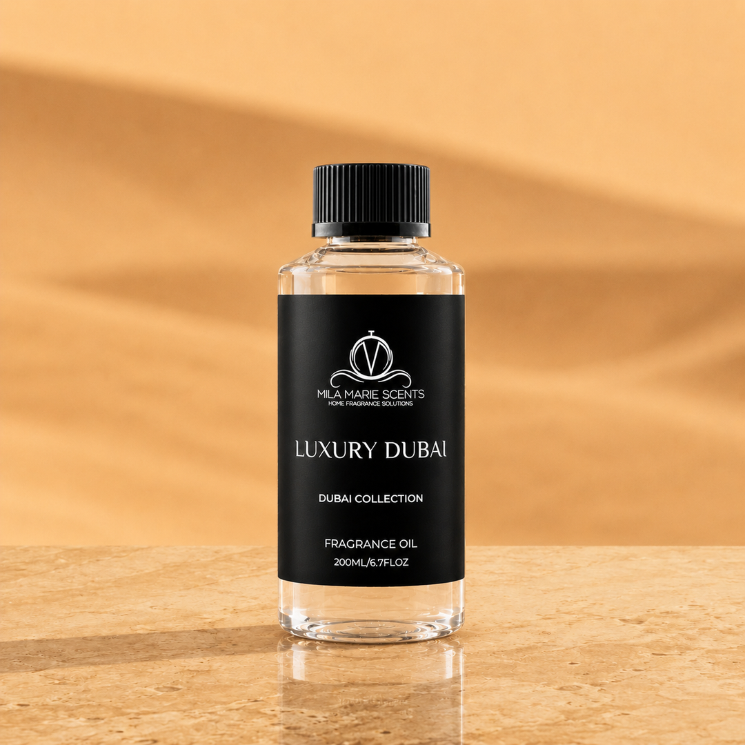 Luxury Dubai | Orange & Grapefruit · Black Pepper & Cedar · Vetiver