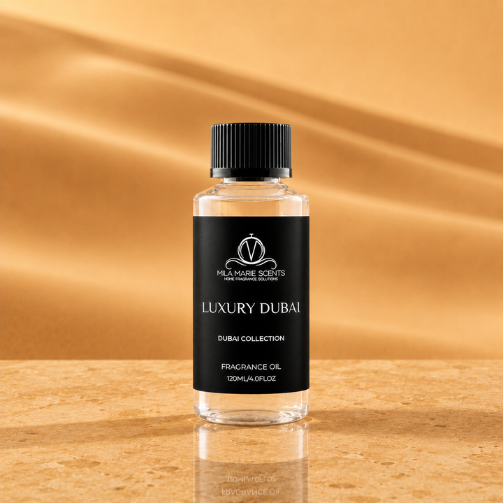 Luxury Dubai | Orange & Grapefruit · Black Pepper & Cedar · Vetiver
