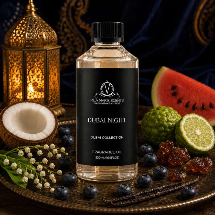 Dubai Night Home Fragrance Oil – Warm Amber Scent