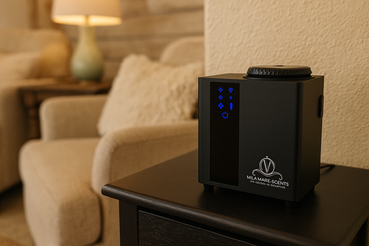 Mila Marie Scents™ PULSE – Free Cold-Air Diffuser with 12-Month Premium Fragrance Commitment (Covers up to 1,800 sq ft / 2 Ton AC) Mila Marie Scents