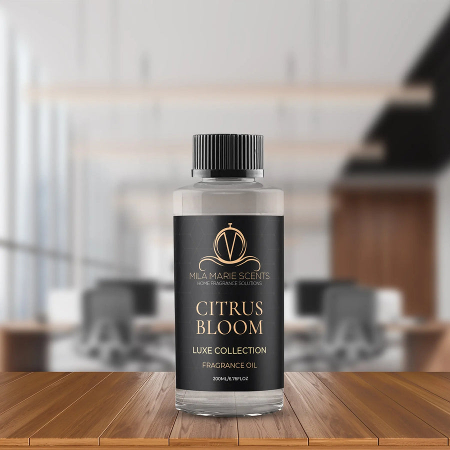 "Citrus Bloom: The Ultimate Fragrance for a Refreshing and Invigorating Ambiance" Mila Marie Scents