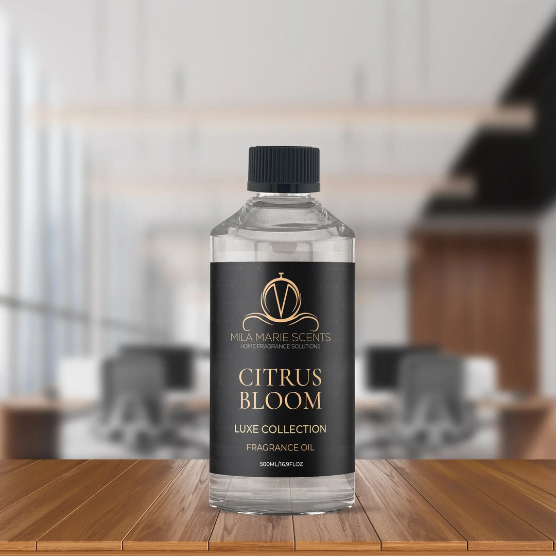 "Citrus Bloom: The Ultimate Fragrance for a Refreshing and Invigorating Ambiance" Mila Marie Scents