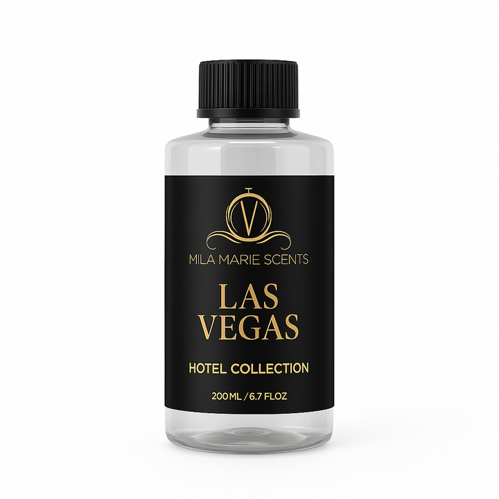Las Vegas by Mila Marie Scents™ – A Glamorous Night on the Strip Inspired by: Yves Saint Laurent® Mon Paris Mila Marie Scents