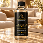 Luxe Gold | Bergamot & Lemon · Magnolia & Jasmine · Koa Wood