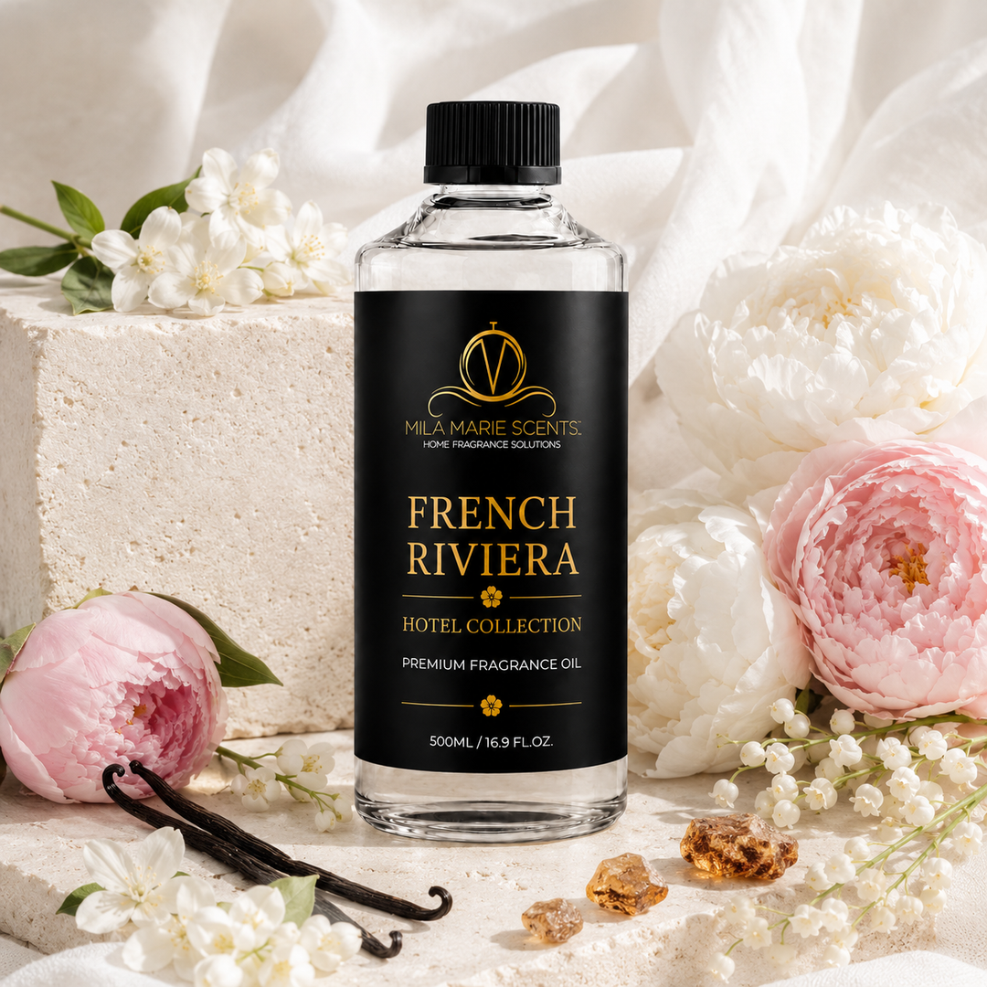 French Riviera | Peonies  · Jasmine  · Cashmere Musk & Spiced Amber
