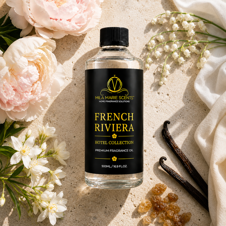 French Riviera | Peonies  · Jasmine  · Cashmere Musk & Spiced Amber