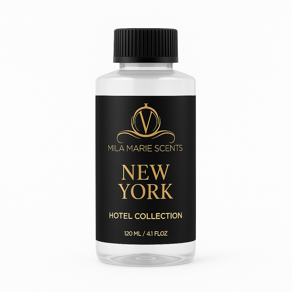 New York by Mila Marie Scents™ – A Bold, Timeless Scent Inspired by Luxury Hotel Living Mila Marie Scents