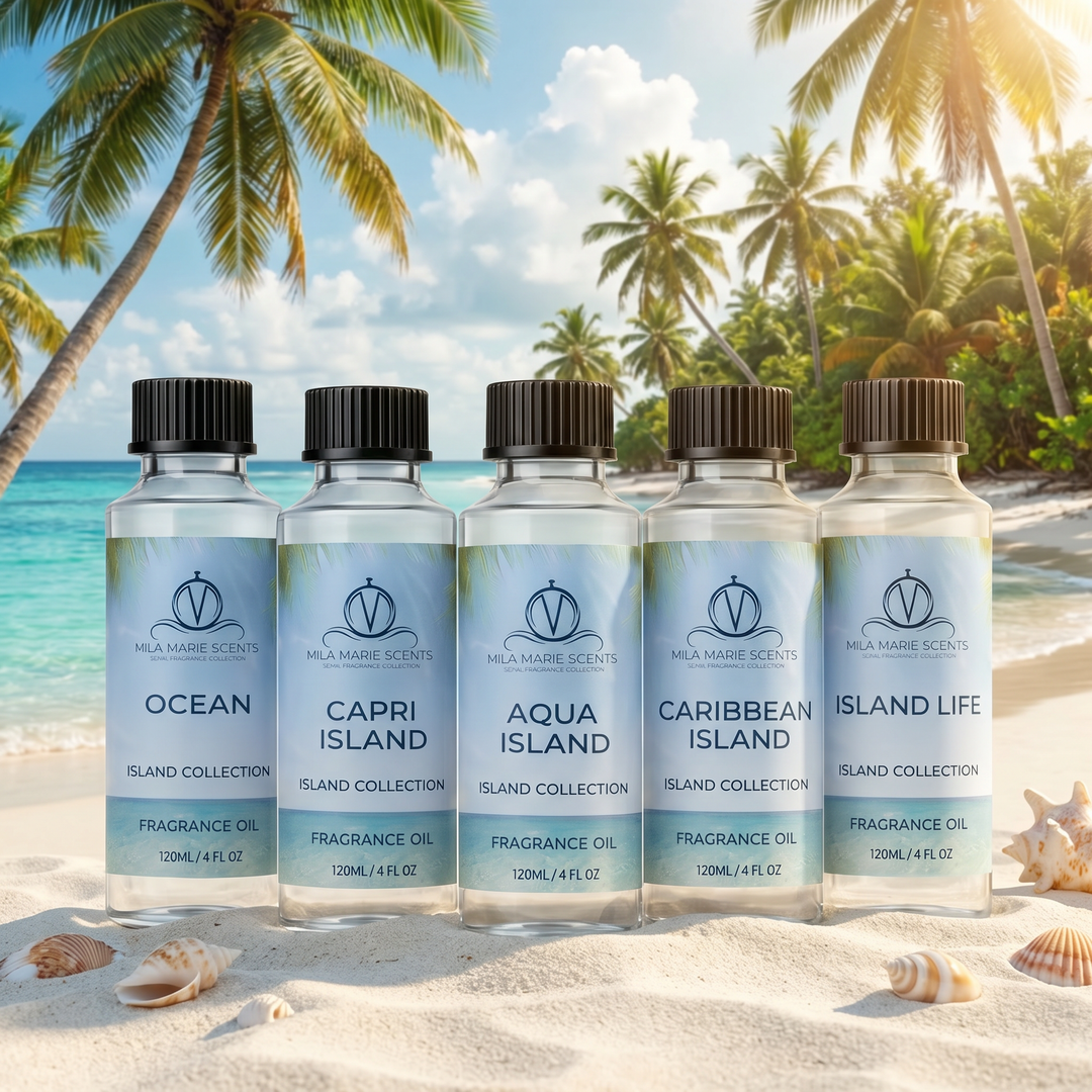 Island Escape Bundle | 5 Tropical Scents · Island Collection · Save More - Mila Marie Scents