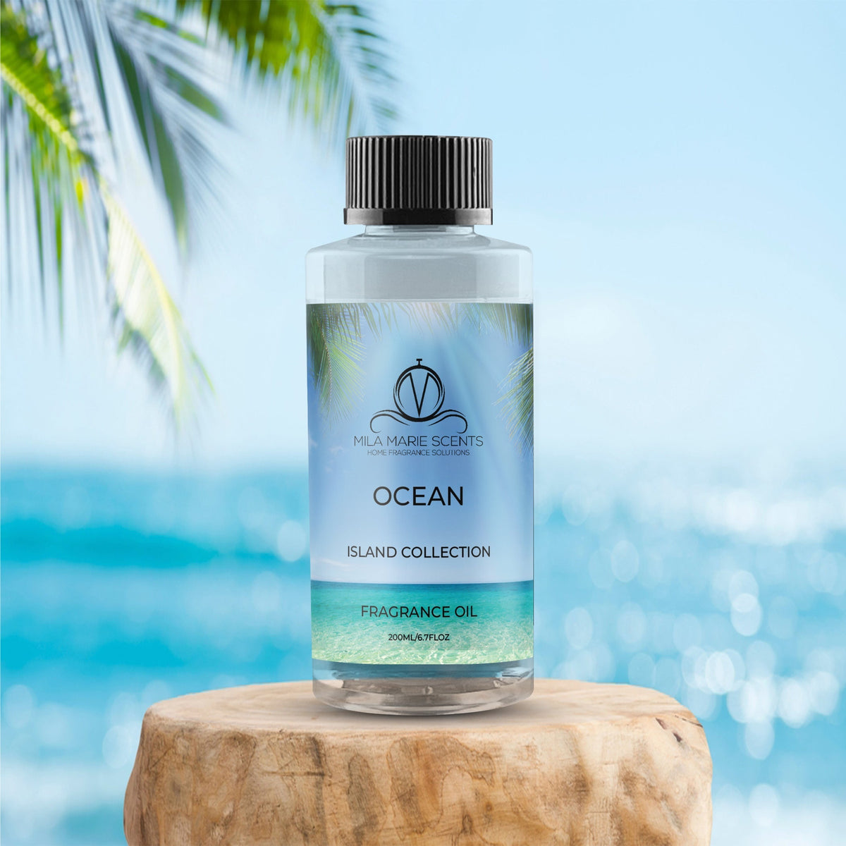 Ocean | Lemon & Tropical Fruit · Blackcurrant · White Cedar & Musk - Mila Marie Scents
