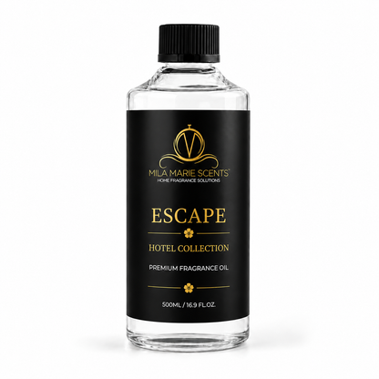 
Escape spa-inspired cold-air diffuser oil with a warm sandalwood base