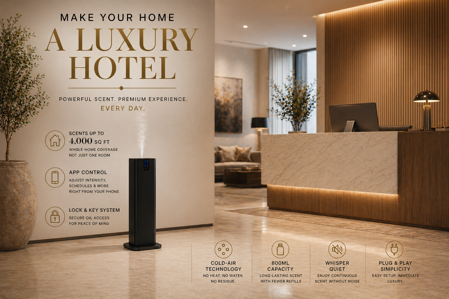HALO Tower luxury hotel hero banner