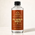 Pumpkin Spice cold-air diffuser oil bottle with warm seasonal ambiance