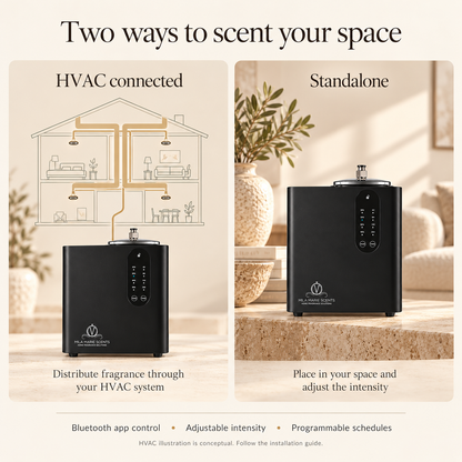 
INFINITY HVAC diffuser setup overview