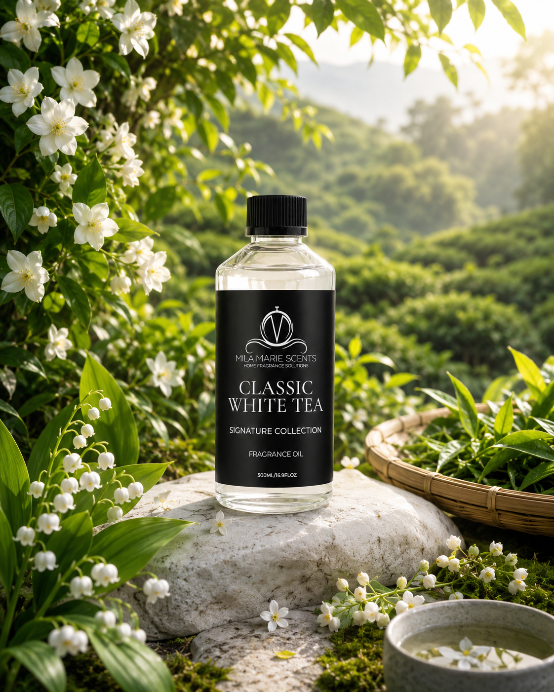 Classic White Tea | Bergamot · Jasmine · Soft Musk - Mila Marie Scents